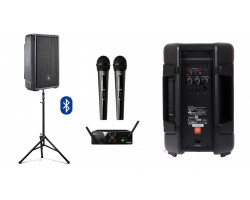 Колонка с микрофоном JBL IRX112BT Bluetooth 200Вт